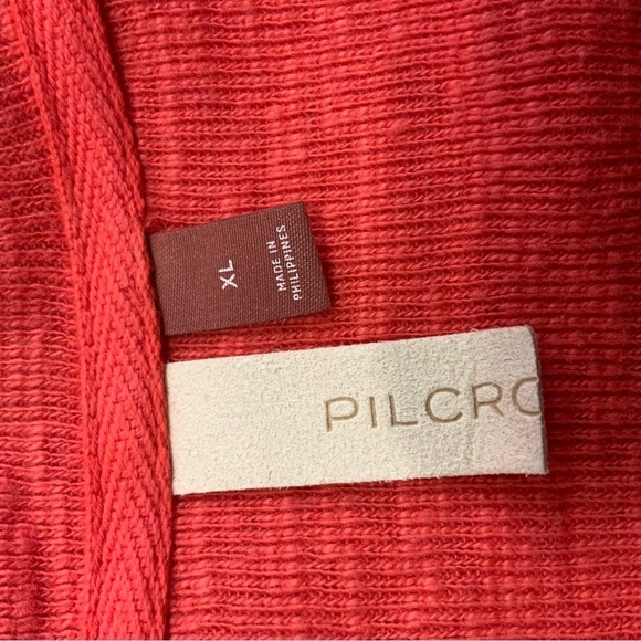 Pilcro And The Letterpress Sweater by Anthropologie. Red/Orange, Size Large. - Picture 6 of 6
